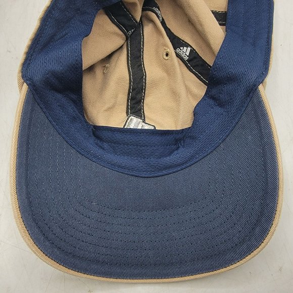 Adidas Beige Dad Hat Cap Casual Adjustable Outdoors Work Wear Comfort - Picture 9 of 9
